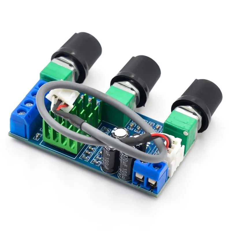 Placa amplificadora Digital de doble canal DC 12V a 24V 2X80W XH-M567 TPA3116D2 amplificador operacional integrado de ajuste alto y bajo - imagen 3