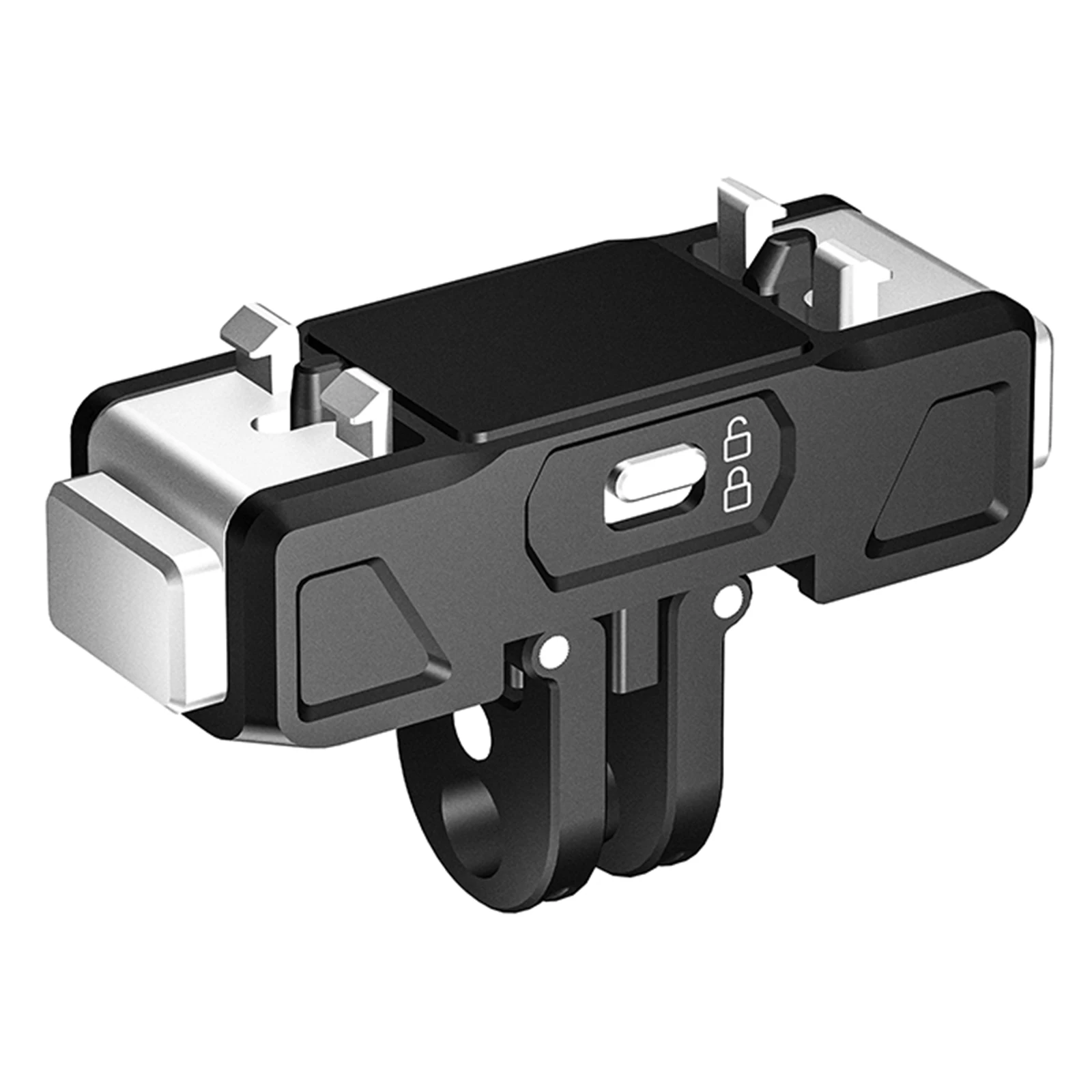 Soporte de adaptador magnético, soporte de expansión de montaje de liberación rápida de aleación de aluminio para Insta360 X5/ACE/ACE PRO/ACE PRO2 - imagen 2