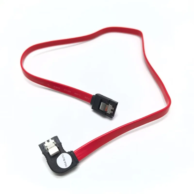 Servidor de computadora Ángulo recto 90 grados SATA 3.0 Disco duro serie SSD HDD Cable de datos 50 cm - imagen 4