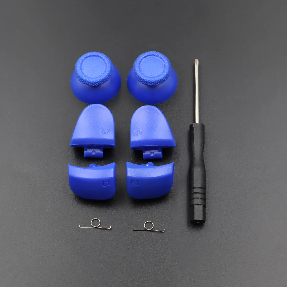 1 Juego de botones de disparo para PS5 V3 BDM-030 L1 R1 L2 R2 + tapa de Joystick + herramienta para PS5 V3.0 controlador Gamepad pieza de reparación - imagen 5