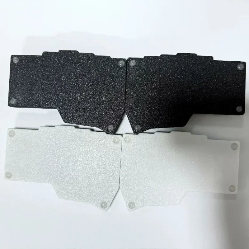 Kit de teclado dividido Corne V4.1, carcasa PLA personalizada, teclado dividido Corne con cable de intercambio en caliente RGB para Vial Ergonomics Cherry Choc V1 V2 - imagen 4