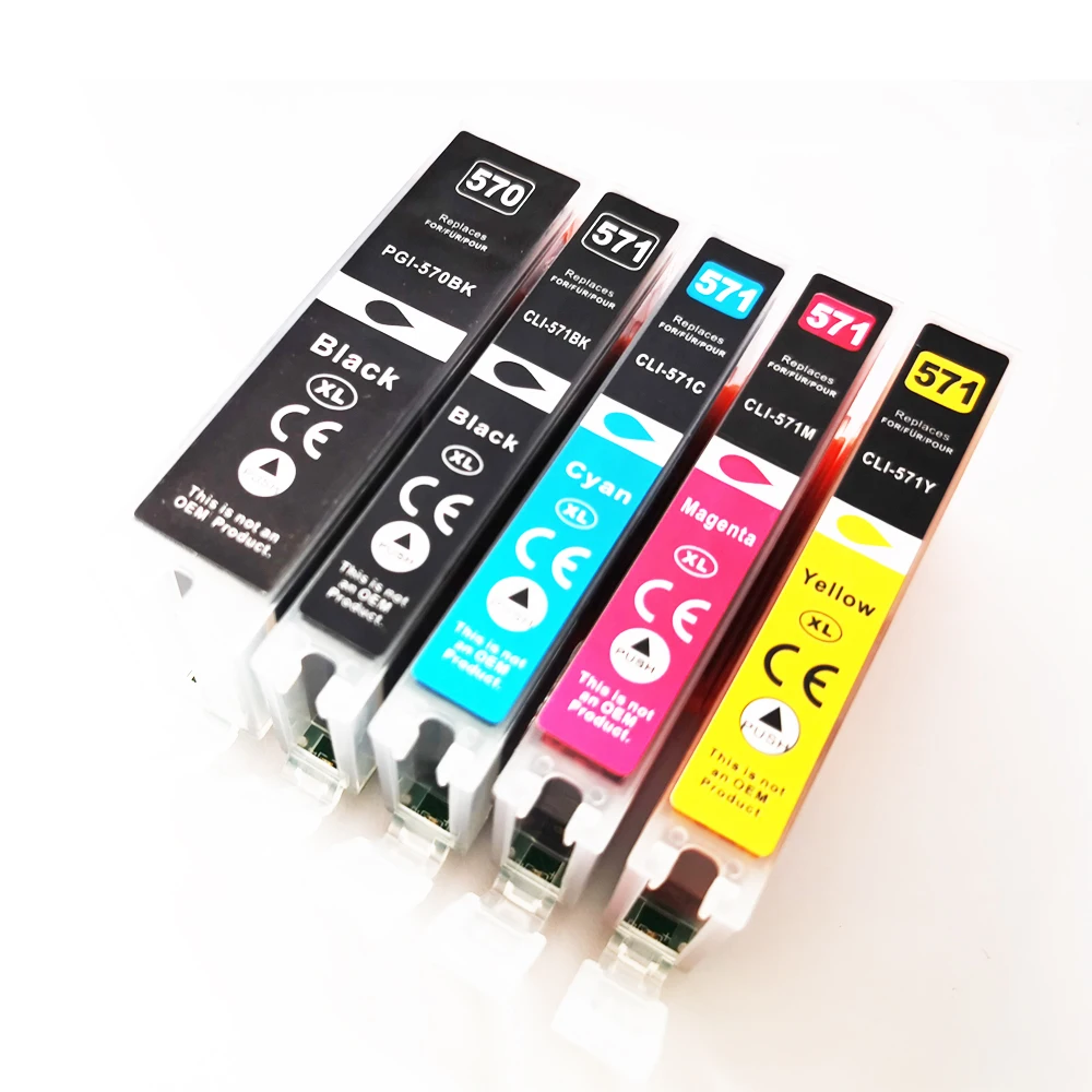 pgi-570xl PGI570 For Canon TS5050 TS5051 TS5052 TS5053 TS 5050 5051 5052 5053 Ink cartridge PIxma printer PGI570 - imagen 4