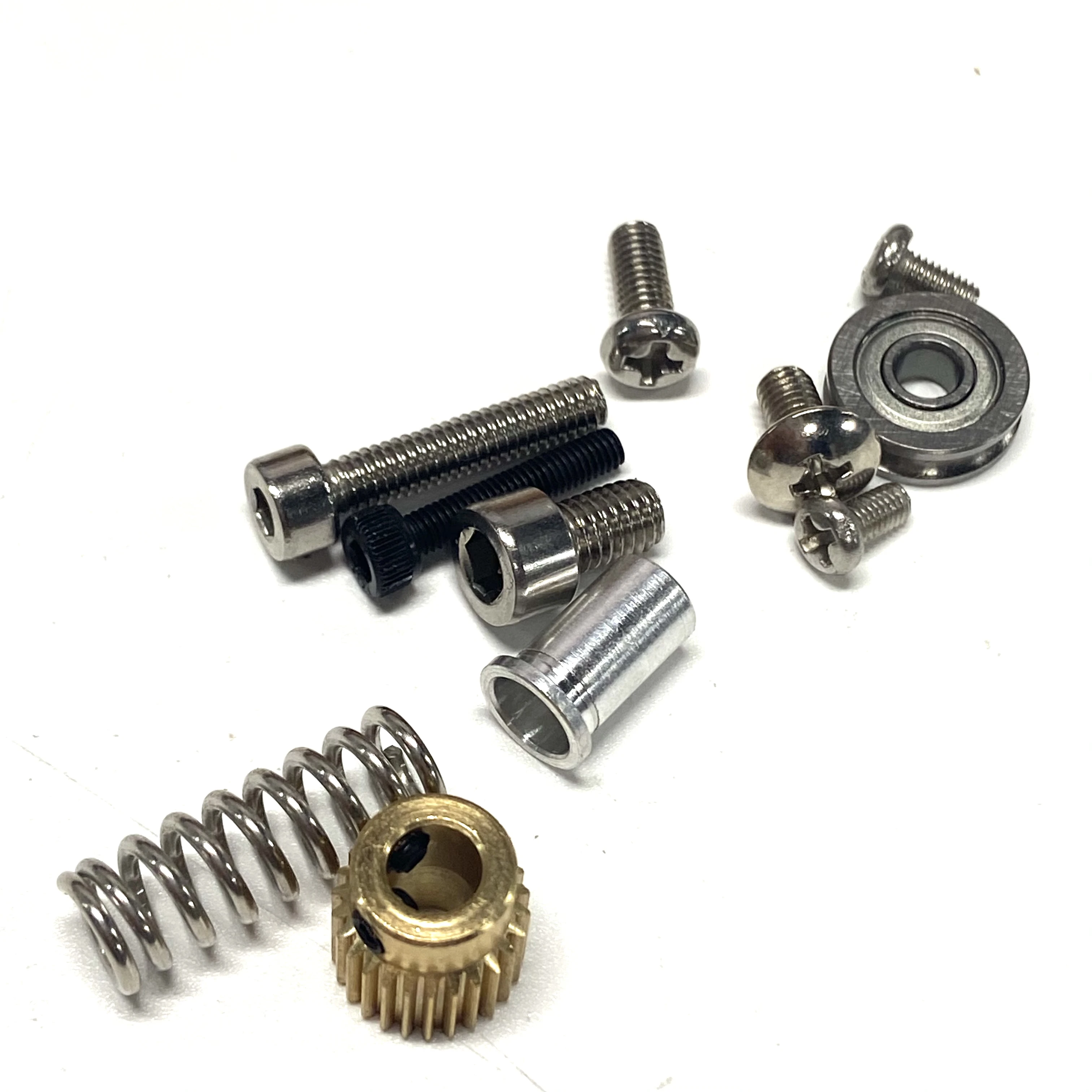 Extrusora MK8 de bloque de aleación de aluminio 3D para Makerbot, piezas de impresora 3D de filamento de 1,75mm, pieza de mano corta de extrusión - imagen 3