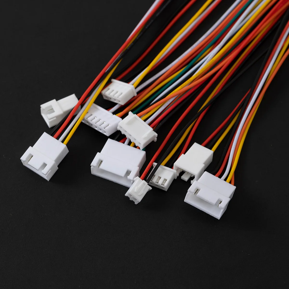 5 pares 26AWG Micro JST XH 2,54 2P 3P 4P 5P 6PIN conector macho hembra con Cables de 200mm/100mm