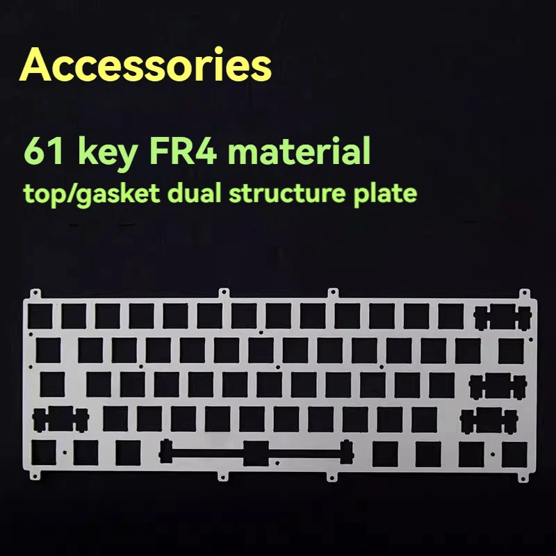 Accesorios para teclado mecánico RULE60v3, placa de posicionamiento, Kit de sonido, batería, carcasa superior individual para accesorios de teclado mecánico - imagen 4