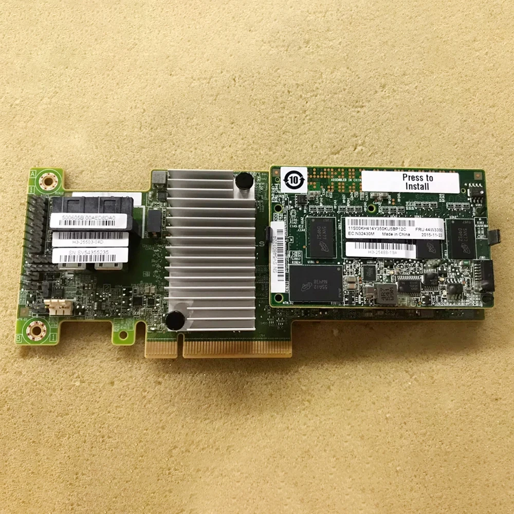 Tarjeta de matriz 5210 46C9111 44W3393 00AE852 Tarjeta SAS de 12 GB X3650M 1G - imagen 5