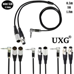 Adaptador XLR Macho a Jack 3,5mm TRS para Cámara y Micrófono