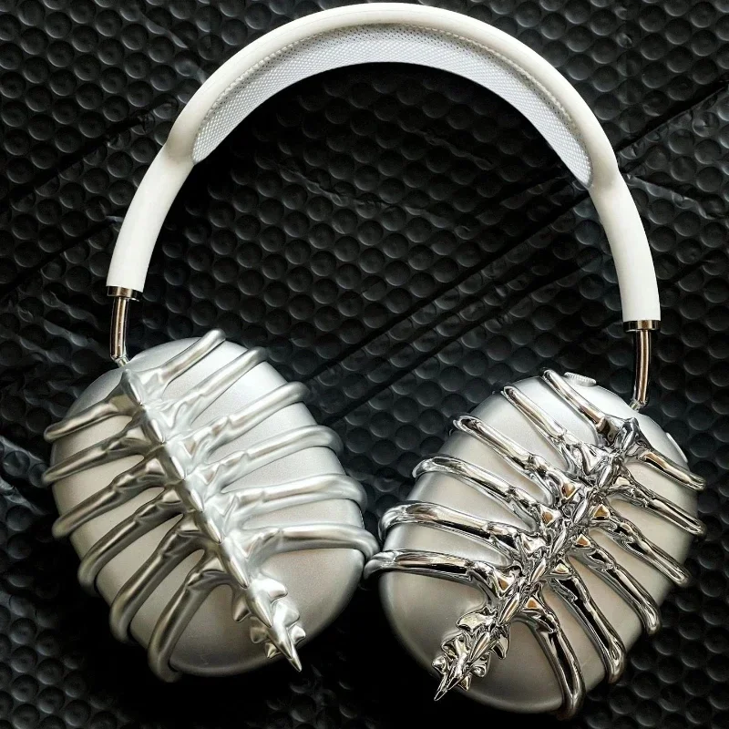 Funda protectora Original para Airpods Max, cubierta plateada, accesorios para auriculares, regalo Y2K