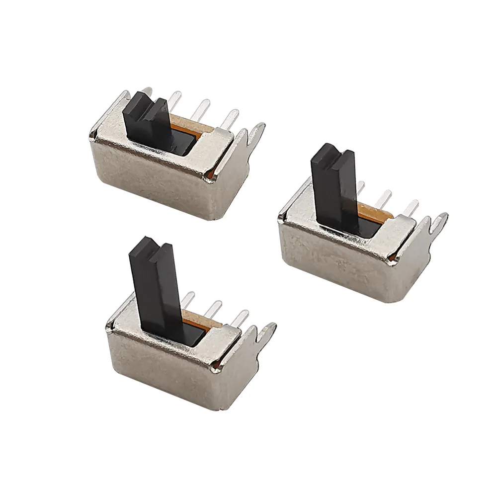 Interruptor de palanca 20 piezas SK12D07VG, PCB, 3 pines, 2/3/4/5/6/7mm, 1 P2T, interruptores de palanca pequeños deslizantes en miniatura, SK12D07VG3, SK12D07VG3 - imagen 5