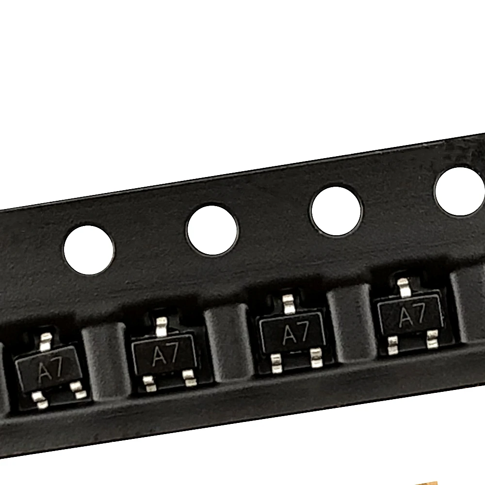 (100 uds) diodo de conmutación de alta velocidad SMD SOT-23 (BAV99 BAV70 BAW56 BAS16 BAV21 1SS181 1SS184 1SS226 MMBD7000 MMBD4148) - imagen 2