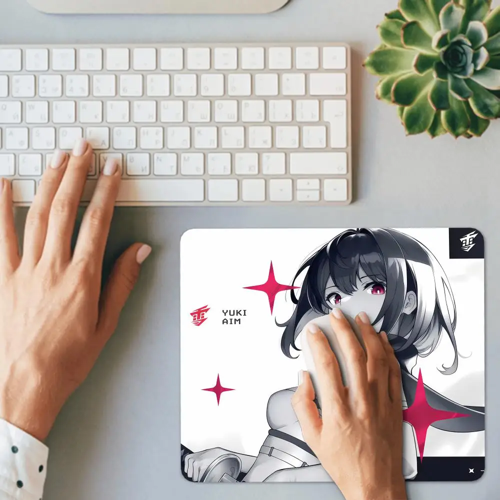 YUki-alfombrilla de ratón Aim Balance para Gamer, alfombrilla de ratón profesional para deportes electrónicos, superficie ultrafina, borde de bloqueo Premium, alfombrilla de escritorio - imagen 2