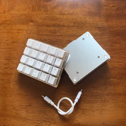 X4 Teclado Mecánico Dividido 40 Teclas Hot-Swap con Perilla QMK/VIAL