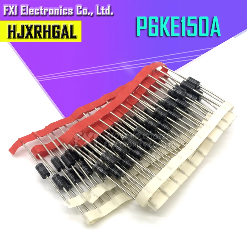 Diodo de supresión transitoria P6KE150A P6KE P6KE150 TVS, 150A