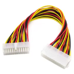 Cable Extensión ATX 24 Pines para Fuente de Alimentación PC