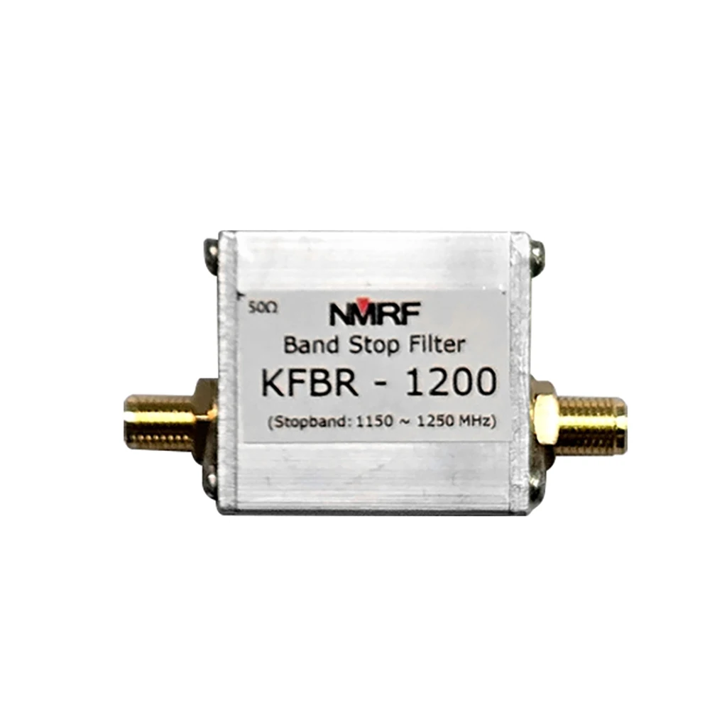 Trampa de filtro de tope de banda de 1200MHz para protección subbanda de posicionamiento por satélite (GPS L2, Beidou B2) con conector SMA-F SMA-F