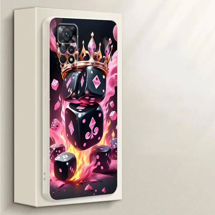 Funda blanda con tarjetas coloridas para Xiaomi Redmi Note 12s 10 11 Pro 14 Pro Plus 10Lite 11s 10 13 12 ProPlus - imagen 3