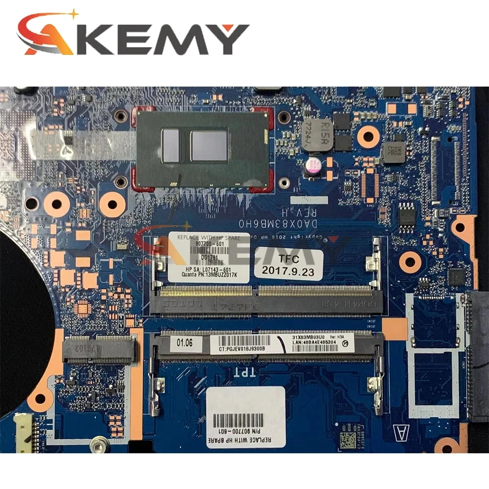 Para ASUS GL502V GL502 placa base GL502VY DA0X83MB6H0 i7-6700HQ 8G 4G DDR4 100% probado trabajo pabellón 15-eg3000 placa base - imagen 4