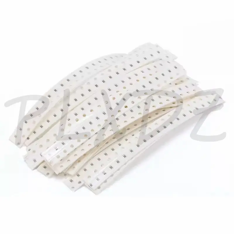 Resistencia SMD 0R ~ 10M 1/4W 100 1206 1% 10 11 12 13 15 16 18 20 22 27 30 33 36 39 43 47 51 56 62 68 75 82, 7,5 piezas 8,2 9,1 R ohm - imagen 2