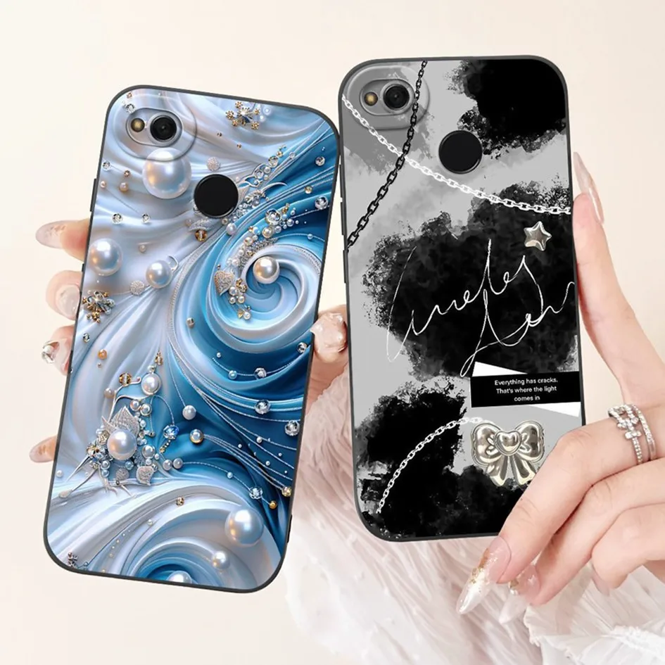 Para Xiaomi Redmi 4A 5A 4X funda lindo conejo gato Lobo suave silicona caramelo TPU cubierta de teléfono para Xiaomi Redmi 5A 4A 4X Redmi5a parachoques - imagen 3