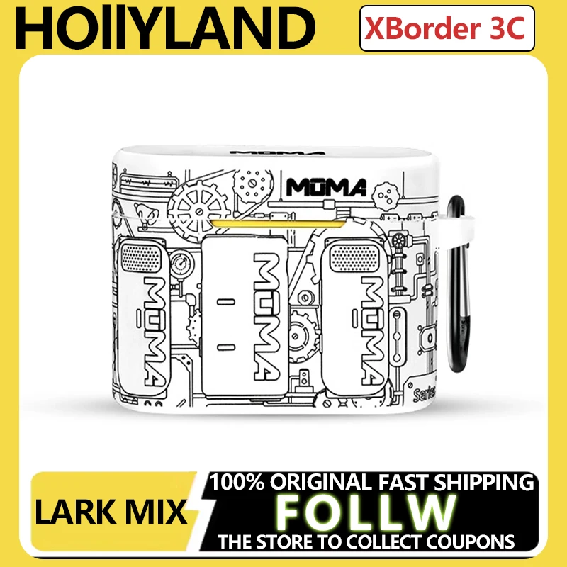 Hollyland LARK MIX LARK M2 funda protectora caja de carga cubierta protectora de silicona accesorios de micrófono portátil MOMA Popular