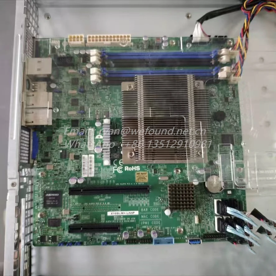 X10SLM +-LN4F compatible con Xeon E3-1200 v3/v4, cuarta generación Procesador Core i3 - imagen 3