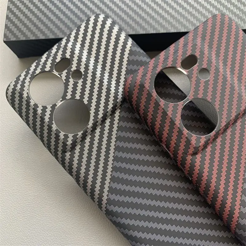 Funda trasera protectora delgada de fibra de carbono para Xiaomi Mi 13T Pro, carcasa completa para teléfono - imagen 4