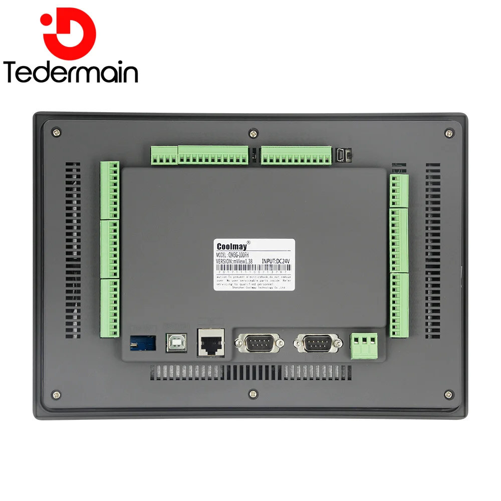 Coolmay-QM3G-100FH de pantalla táctil HMI PLC de 10,1 pulgadas, controlador lógico programable Digital, máquina todo en uno, 30 salidas de relé - imagen 3