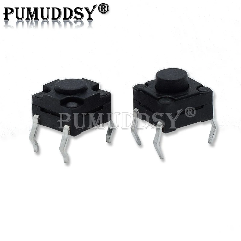 Interruptor táctil impermeable 6x6, 6x6x4,3/5/6/6, 20 unidades por lote interruptor en línea a prueba de polvo Ibuw, 5/7/8/9/10/11/12, 6x6x4,3, 6x6x10, 6x6x12 DIP, nuevo - imagen 2