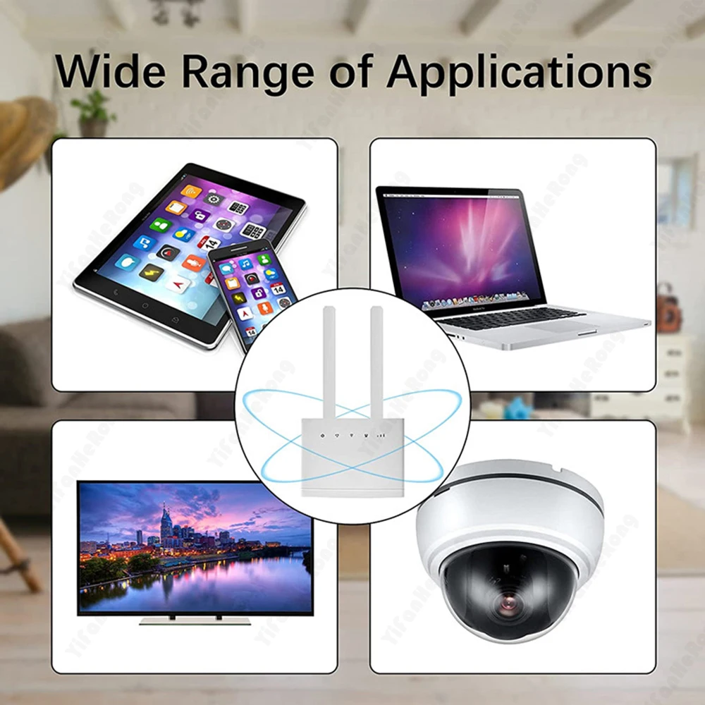 1 par para enrutador 4G LTE antena externa Gateway para B310s/B593s/B315/E5186s 4G antena SMA macho 698-2700MHz - imagen 5