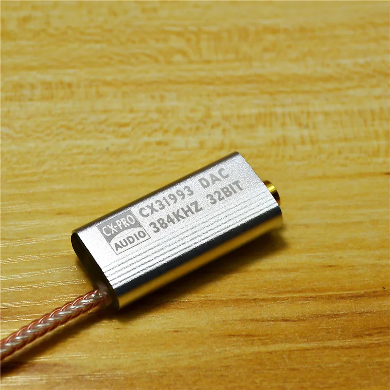 Amplificador DAC ALC5686 CX31993 para auriculares, adaptador de Audio HiFi, decodificador Digital de tarjeta de sonido, 32bits/384KHz, para iPhone e iOS - imagen 5