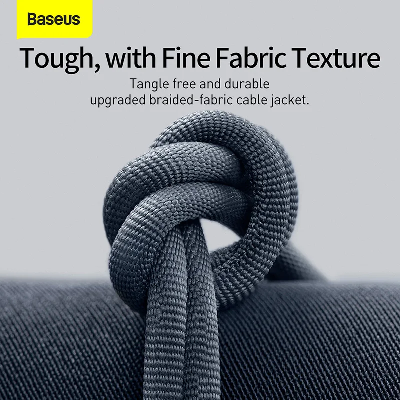 Baseus Cable USB-C 20W PD - Carga rápida para iPhone, MacBook e iPad - imagen 3