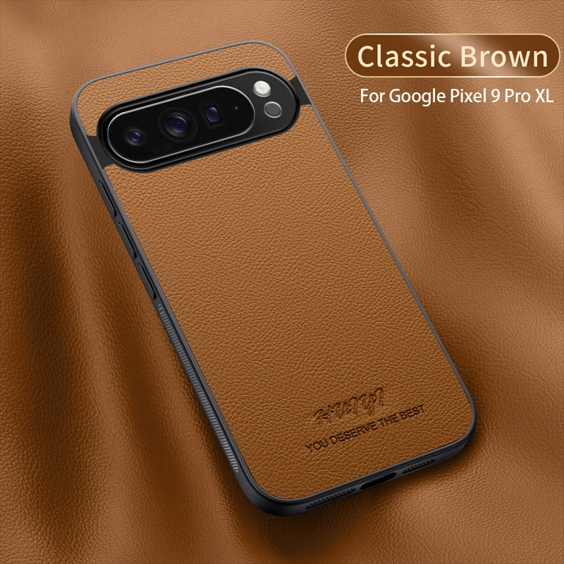 Para Google Pixel 9 Pro XL funda suave PU piel imán funda protectora trasera para Google Pixel 8 9 Pro XL funda completa para teléfono
