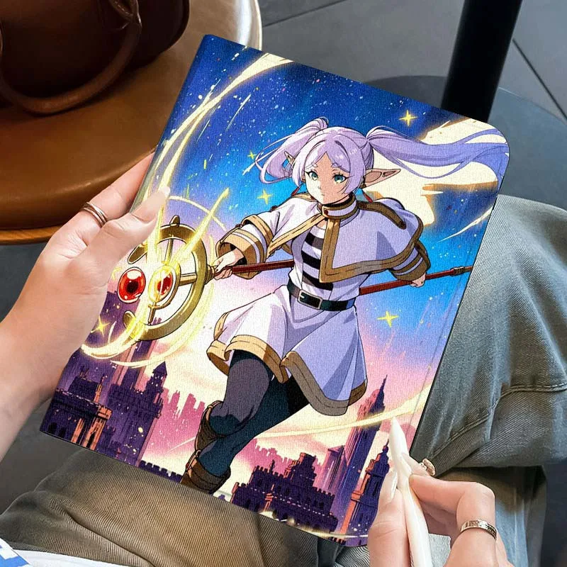 Más allá de los viajes final Frieren para Lenovo Pad Tab Legion Xiaoxin Y900 Y700 K10 M10 P11 3. ° Pro GT Plus Gen funda para tableta - imagen 2