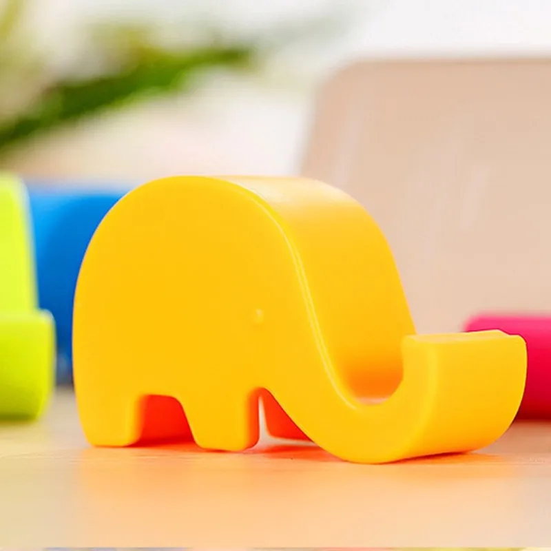 Soporte Universal de escritorio para teléfono móvil, soporte bonito de elefante para Samsung, iPhone 12, tableta - imagen 3