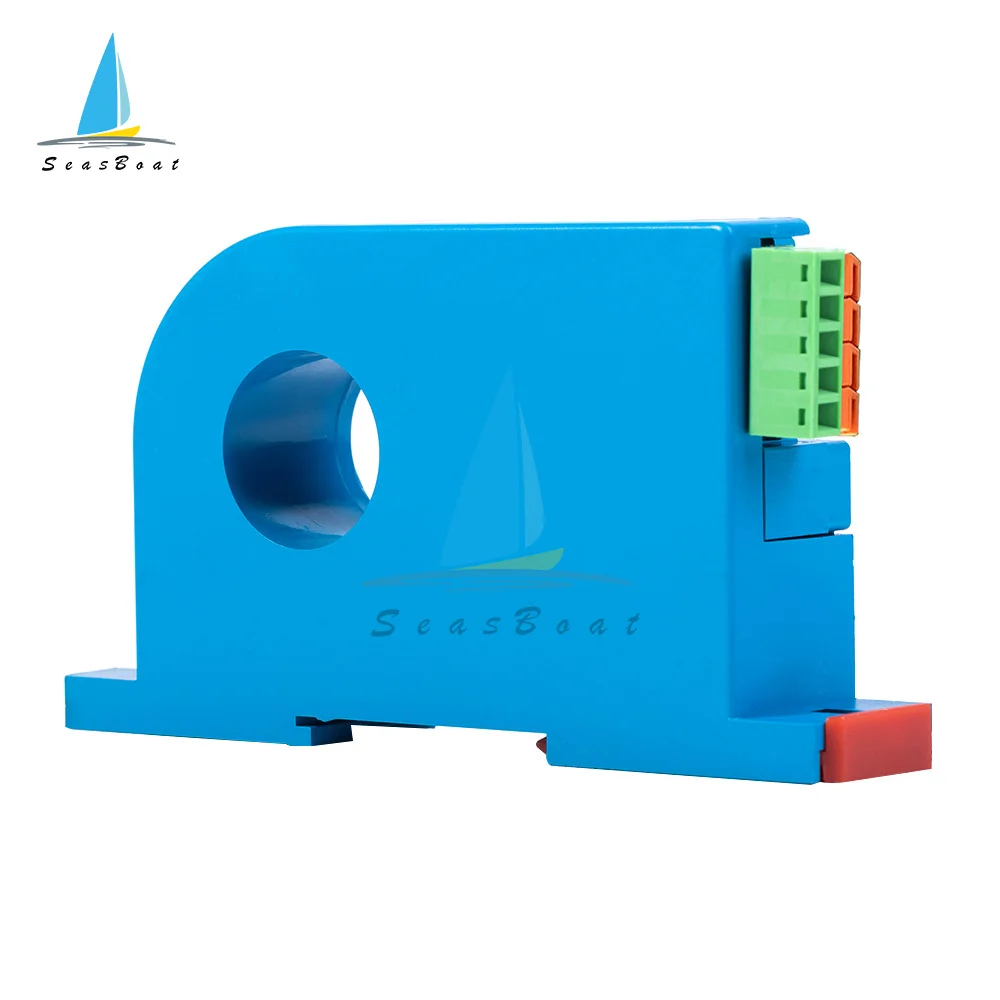 Transductor de amperios DC 24V, Sensor de corriente, transmisor de corriente AC 30A 50A 100A, salida de 4-20mA - imagen 3