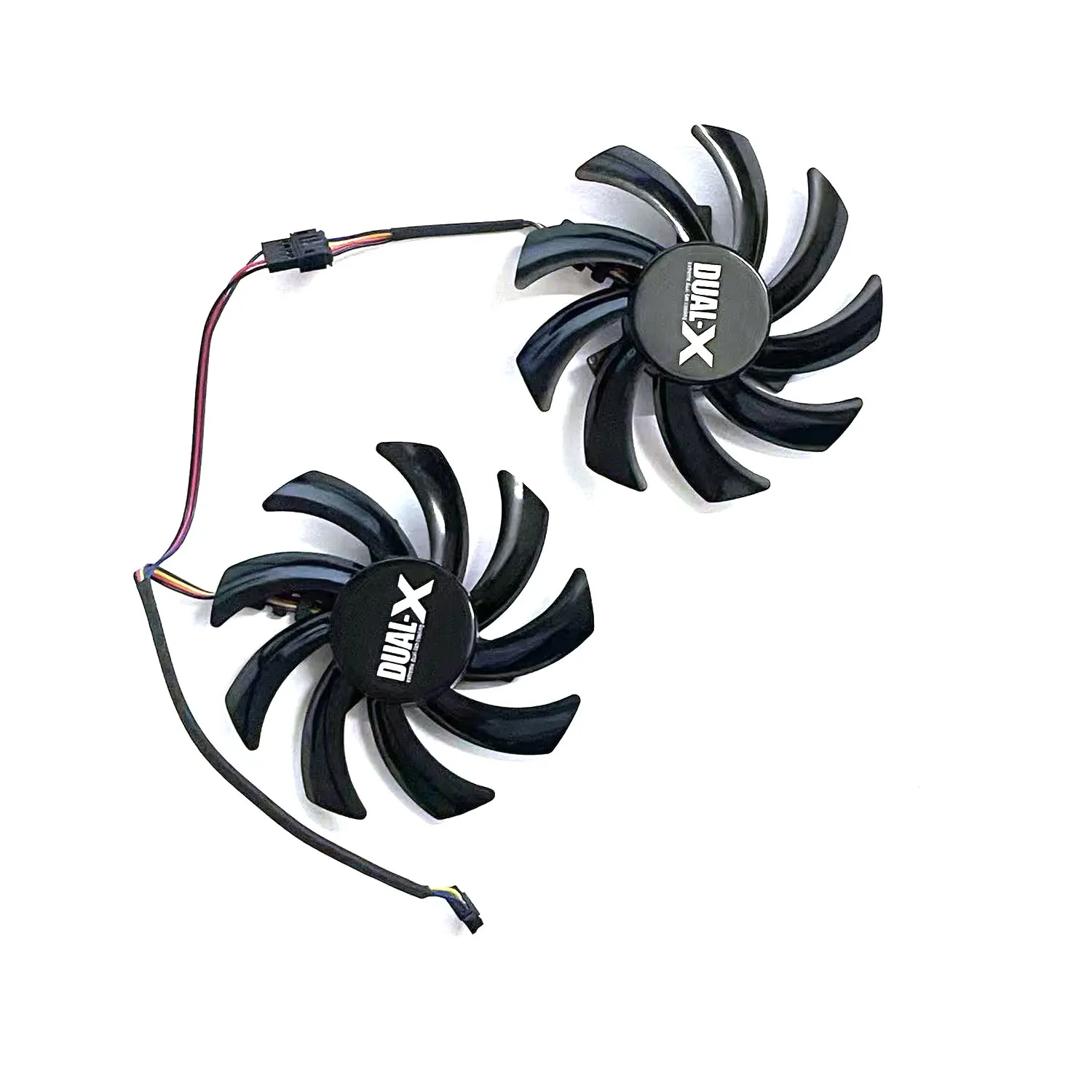 Refrigerador de GPU para Sapphire Radeon R9 280 280X 285 270X 370X 380 HD7970 7950 7870 7850 HD6970 6850, 85MM, 4 pines, nuevo - imagen 5