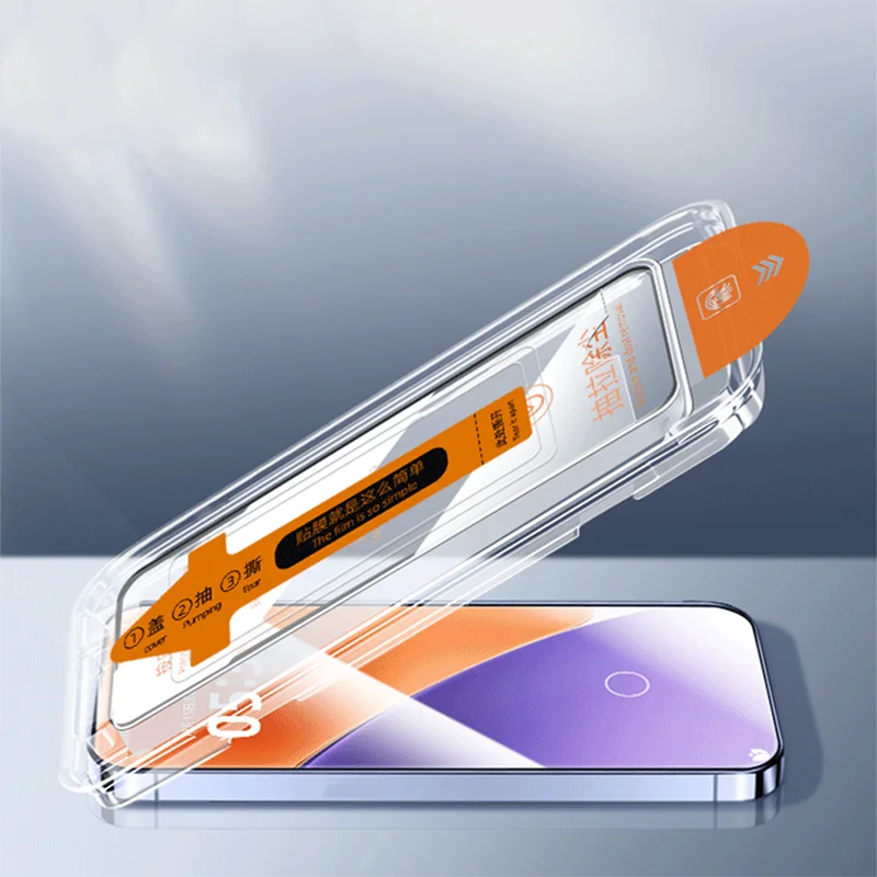 Revestimiento oleofóbico sin polvo, fácil instalación, vidrio protector de pantalla para Samsung Galaxy S25 FE Glass S25 FE S24 FE, vidrio templado - imagen 3