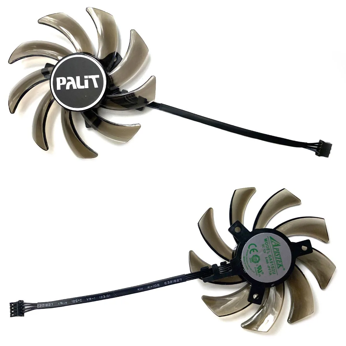 Nuevo para PALIT GeForce RTX3050 6GB StormX ventilador de repuesto para tarjeta gráfica - imagen 4