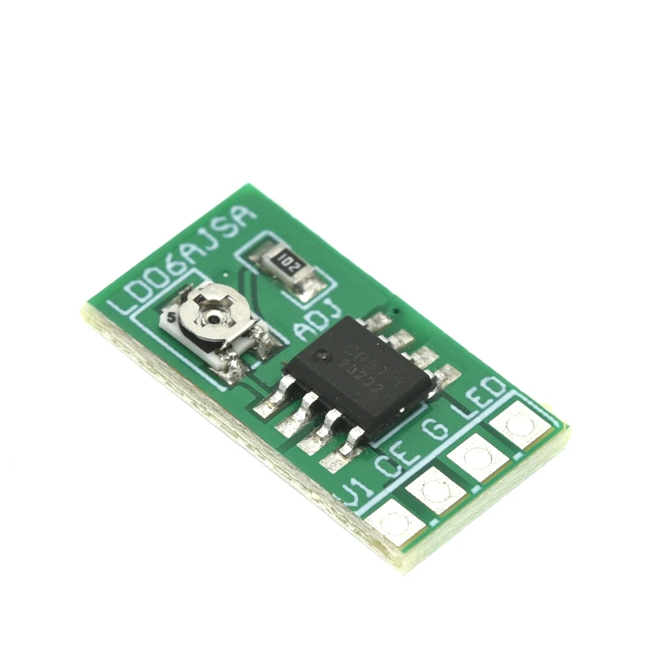 Controlador LED DC 3,3 V 3,7 V 5V 30-1500MA módulo ajustable de corriente constante Placa de Control PWM para linterna LED USB 18650 Li-ion - imagen 5