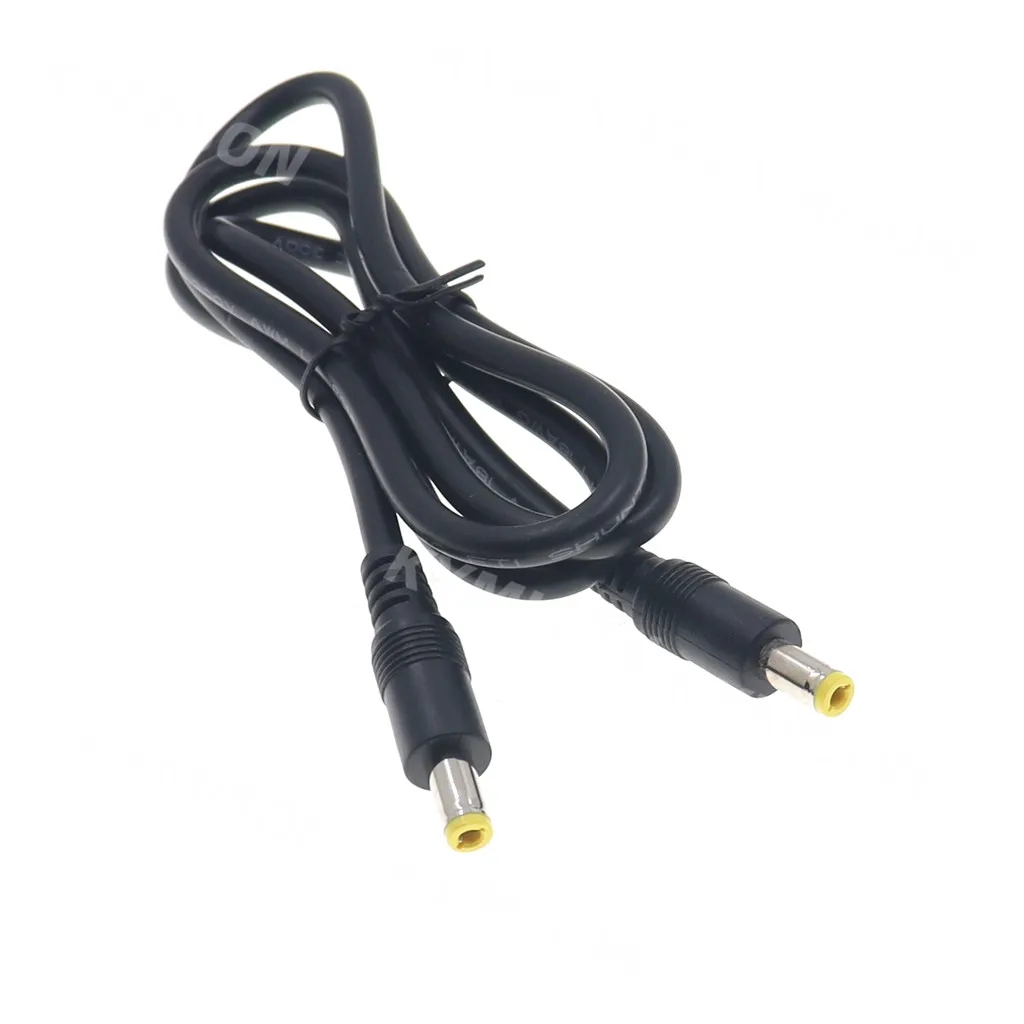 Adaptador Enchufe DC 5.5x2.5mm Macho 18AWG CCTV Cable Extensión 12V - imagen 3