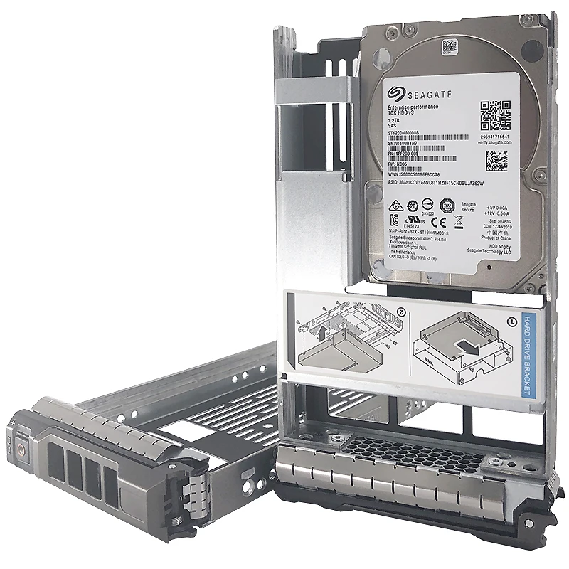 Bandeja de servidor SAS SATA F238F de 3,5 pulgadas, nuevo y original, CADDY para DELL R720, R620, R710, R610, HDD, MD3600i, MD3200, MD3400, MD1200, MD1400, NX300 - imagen 4