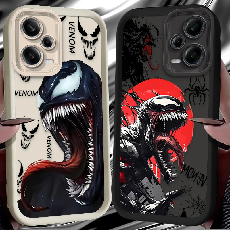 Funda Marvel Blood Moon Venom para Xiaomi Redmi Note 13 14 12 11 Pro Plus 5G 14S 12S 11S 10S 10 9 Redmi 14C 13C 12C 12 4G
