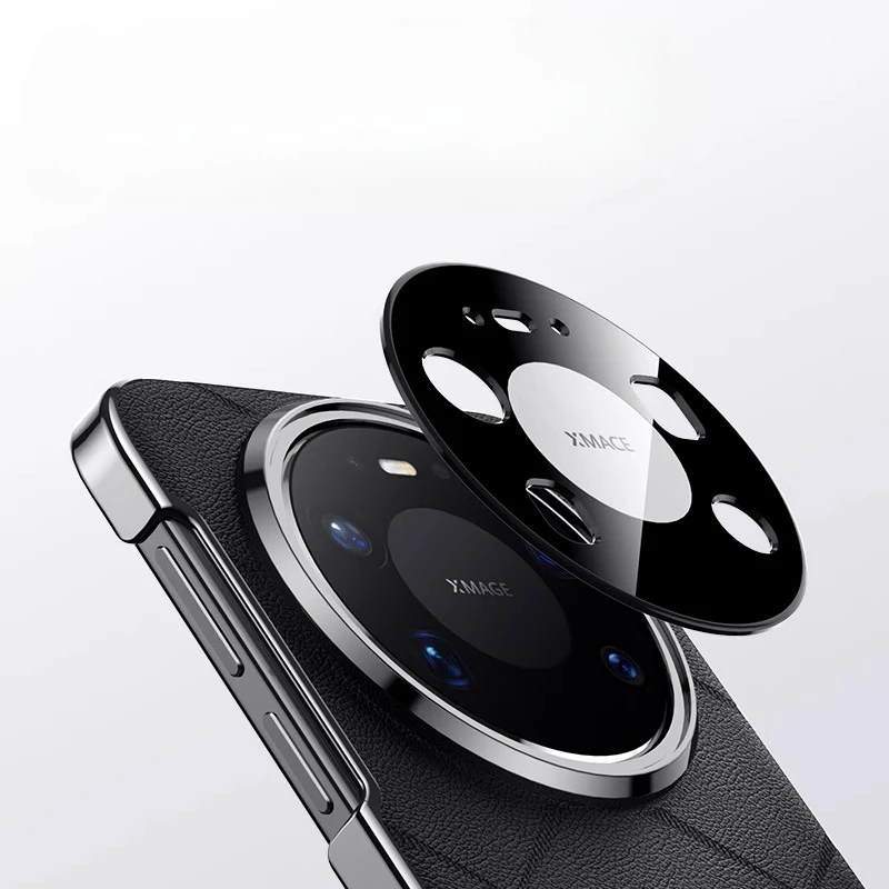 Para Huawei Mate 80 Pro Max funda de marco chapado de cuero de lujo para Huawei Mate80 Pro RS protección de cámara cubierta dura a prueba de golpes - imagen 4