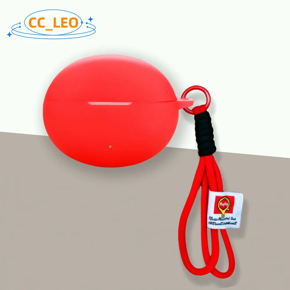 Para OnePlus Buds 4 funda transparente suave lindo cordón colgante OnePlus Buds 4 funda suave de silicona cubierta protectora de carcasa a prueba de golpes - imagen 2