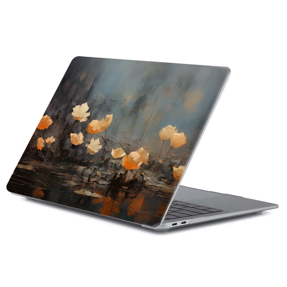 Funda de ordenador portátil con pintura al óleo para MacBook Air 13 M4 13,6 15 A3241 2025 para MacBook Pro 14 M1 2021 funda M2 M3 A3112 cubierta dura - imagen 3