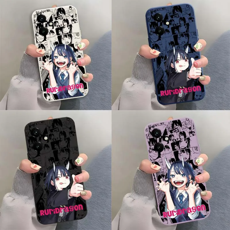 Funda de Anime Ruri Dragon para Huawei Honor 60 50 30 20 30S 20S 20I 20E 10 10X 9A 8A SE Lite Pro Plus