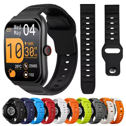 Correa de silicona de 20mm/22mm para COLMi I31 M42 V76 I30 C81 P28 PLUS pulsera deportiva para COLMI P86 V68 P76 P81 i28 Ultra reemplazar banda