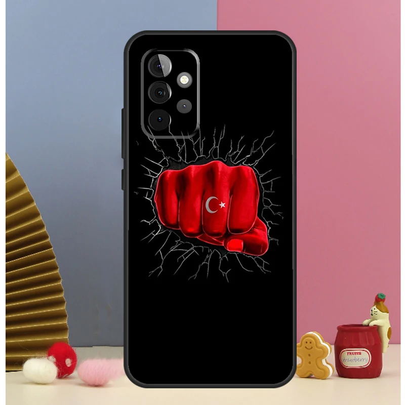 Funda con bandera turca de Turquía para Samsung Galaxy A16 A26 A36 A56 A15 A17 A55 A35 A32 A52 A13 A33 A53 A14 A34 A54 A06 - imagen 4