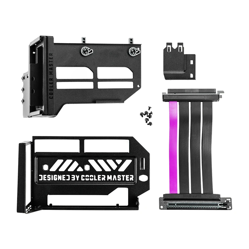 Cooler Master-Soporte de dirección para tarjeta gráfica PCI-E 3,0/PCI-E 4,0 X16, soporte Vertical Universal, soporte de GPU, Cable de extensión de 300MM - imagen 5