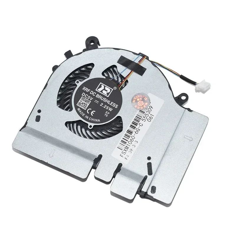Para portátil Xiaomi Mi Gaming 5V 12V 171502 -AA AD AB AK AM GTX1050 1060 RTX2060 EG75071S1-C010/C020-S9A Ventilador de refrigeración de CPU para computadora portátil - imagen 3